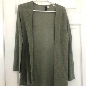 Olive Green Cardigan